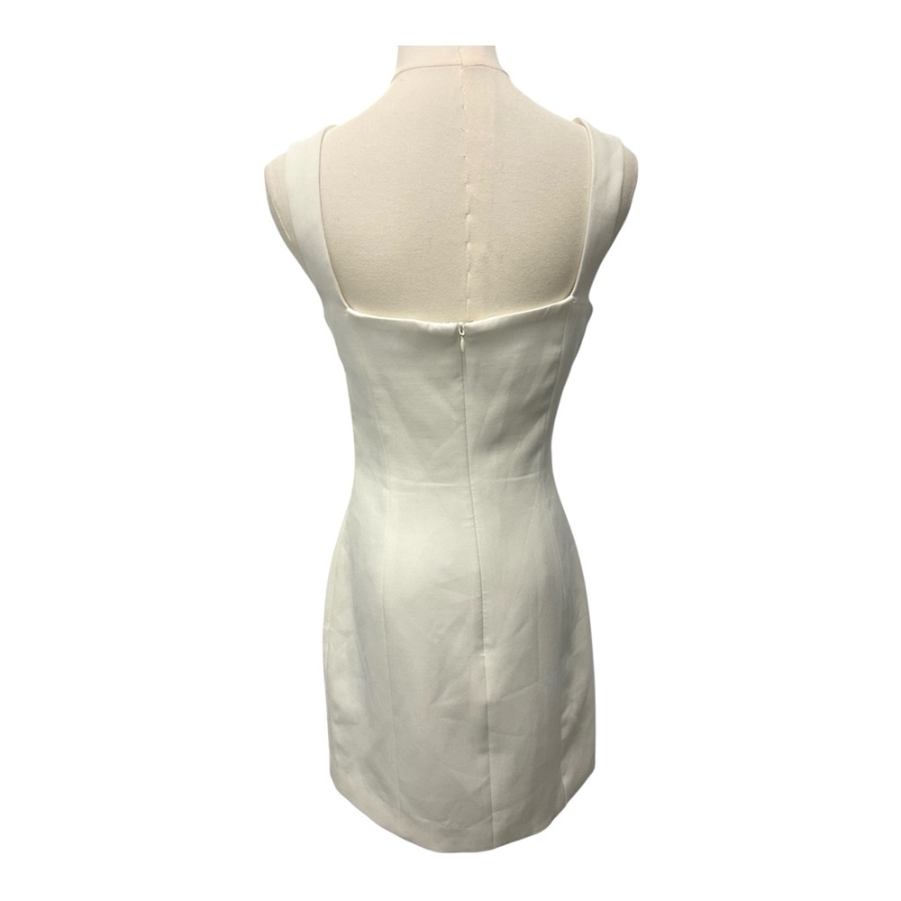 ELLIATT Trompe Mini Floral 3D Dress in Ivory LWD Bridal Little White Dress SMALL - Picture 12 of 16